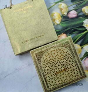 Designer Premium Customized Wedding Invitation Cards - A-2976