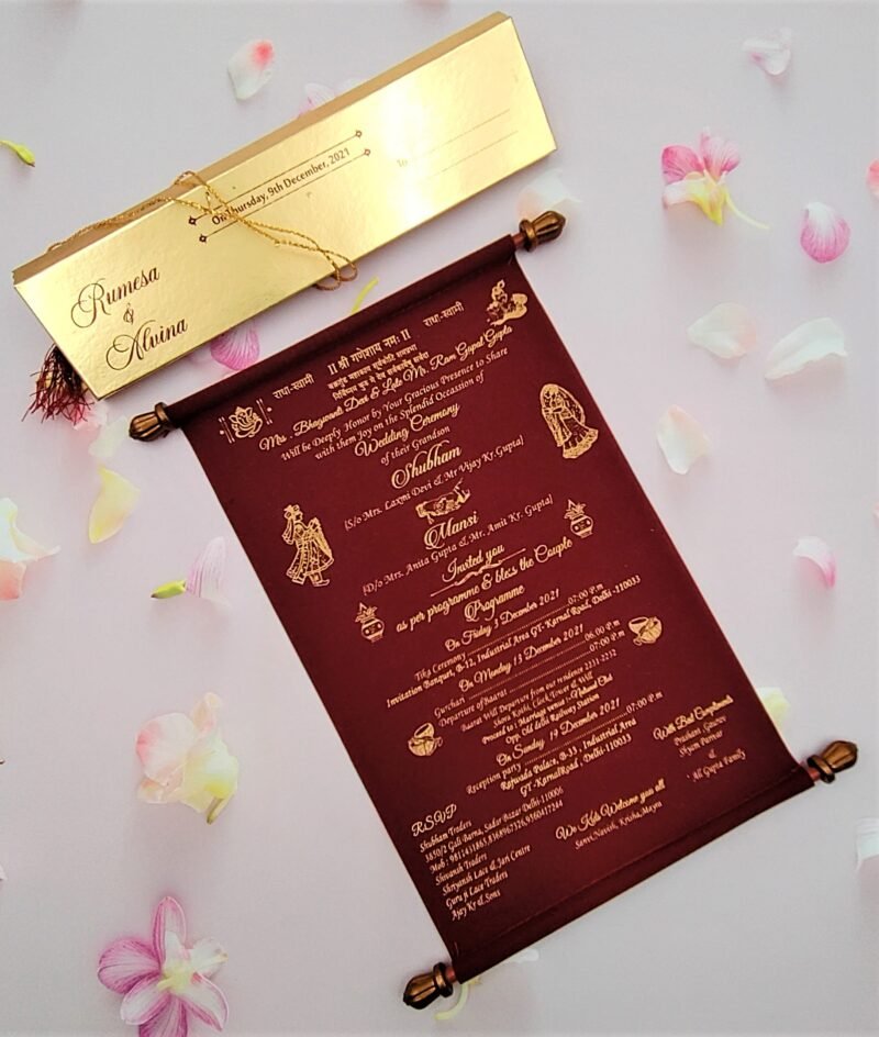 Farman Wedding Invitation Cards