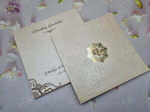 Designer Premium Customized Wedding Invitation Cards - A-2844