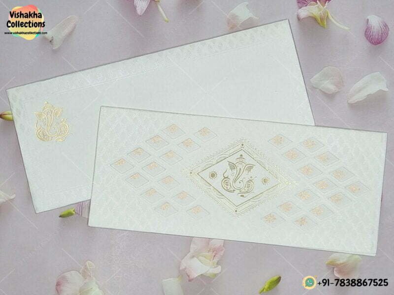Designer Premium Customized Wedding Invitation Cards - GS-131