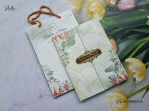 Designer Premium Customized Wedding Invitation Cards - N566