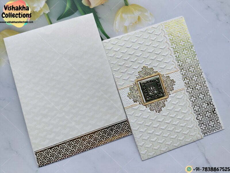 Designer Premium Customized Wedding Invitation Cards - VC-K5032