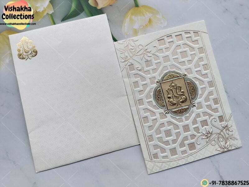Designer Premium Customized Wedding Invitation Cards - VC-K5061