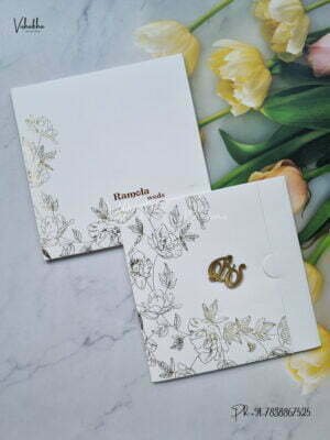 Designer Premium Customized Wedding Invitation Cards - MT830