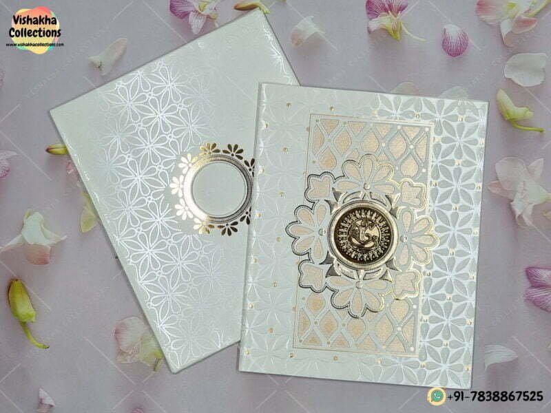 Designer Premium Customized Wedding Invitation Cards - GS-195