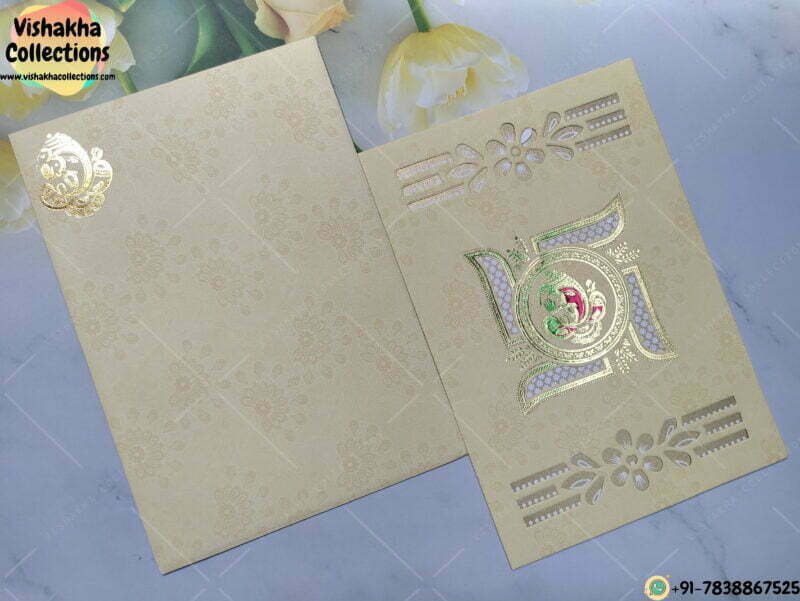 Designer Premium Customized Wedding Invitation Cards - VC-K5571
