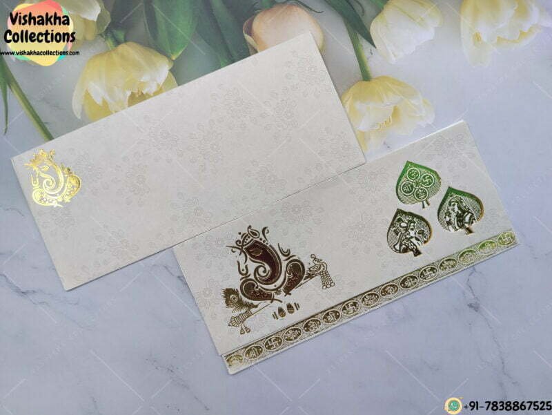 Designer Premium Customized Wedding Invitation Cards - VC-K5605