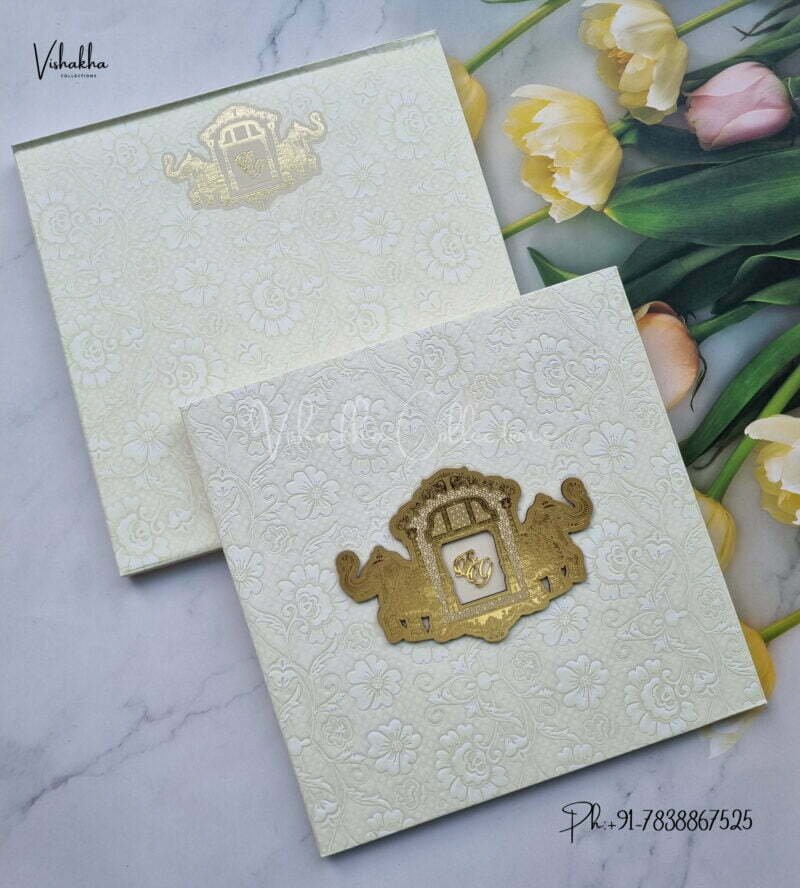 Designer Premium Customized Wedding Invitation Cards - MT2179