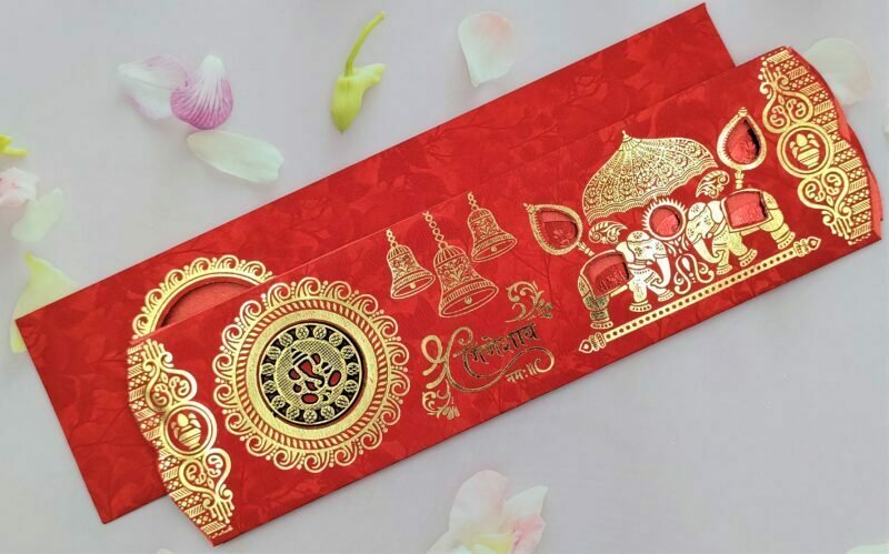 Designer Premium Customized Wedding Invitation Cards - GS-024