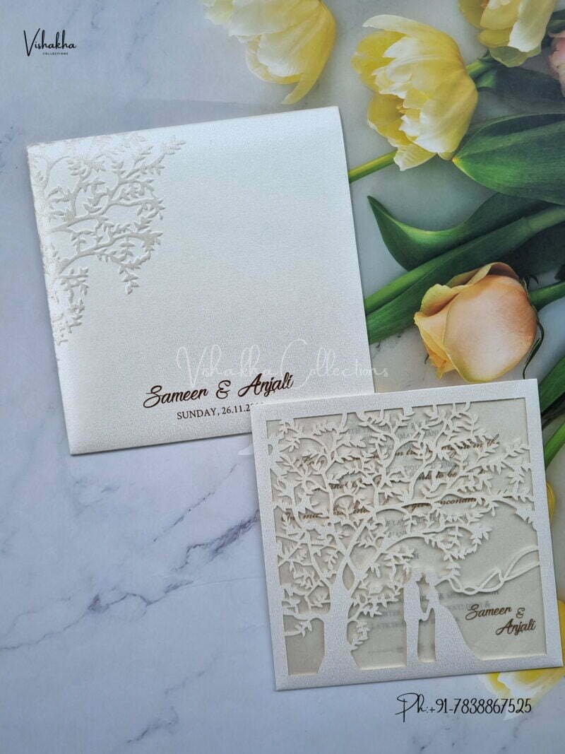 Designer Premium Customized Wedding Invitation Cards - MT123