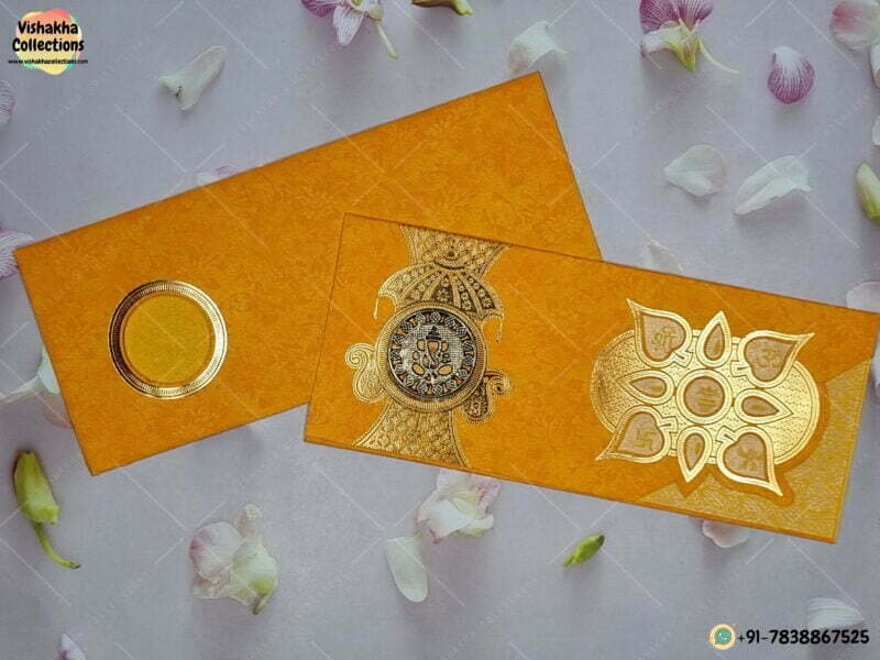Designer Premium Customized Wedding Invitation Cards - GS-111