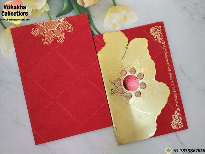 Designer Premium Customized Wedding Invitation Cards - VC-K5133