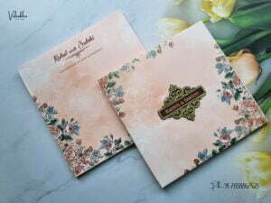 Designer Premium Customized Wedding Invitation Cards - MT3230