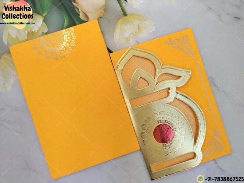 Designer Premium Customized Wedding Invitation Cards - VC-K5132