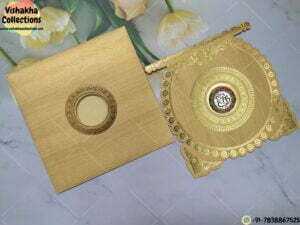 Designer Premium Customized Wedding Invitation Cards - VC-K5359