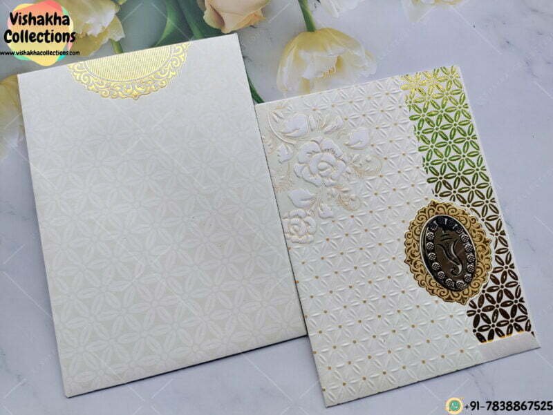Designer Premium Customized Wedding Invitation Cards - VC-K5031