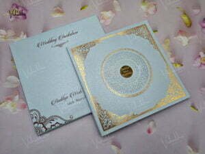 Designer Premium Customized Wedding Invitation Cards - A-2841