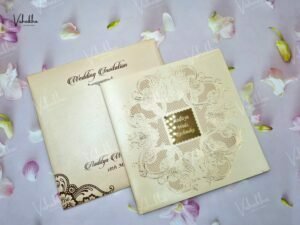 Designer Premium Customized Wedding Invitation Cards - A-2885