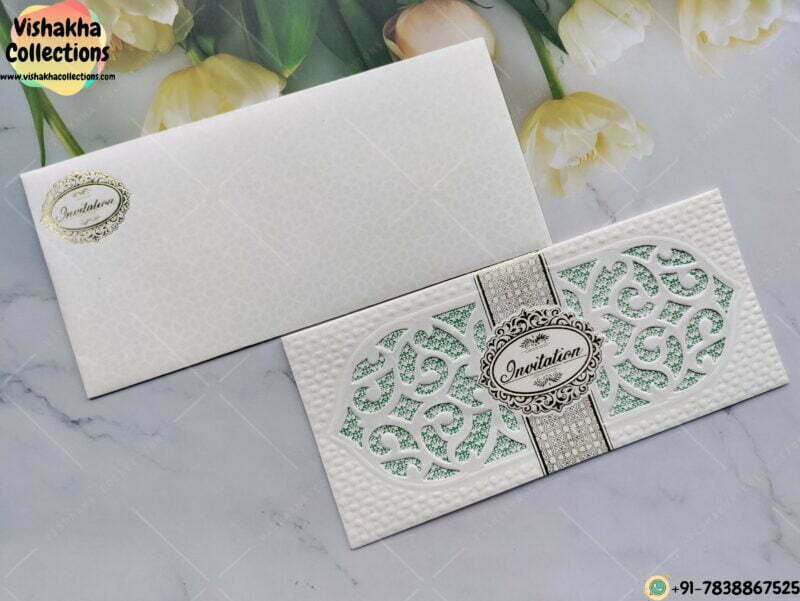 Designer Premium Customized Wedding Invitation Cards - VC-K5078