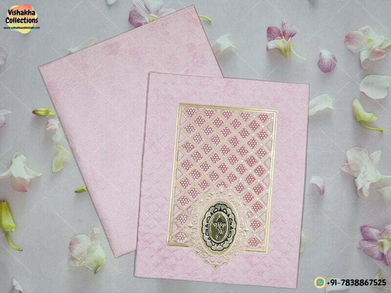 Designer Premium Customized Wedding Invitation Cards - GS-149