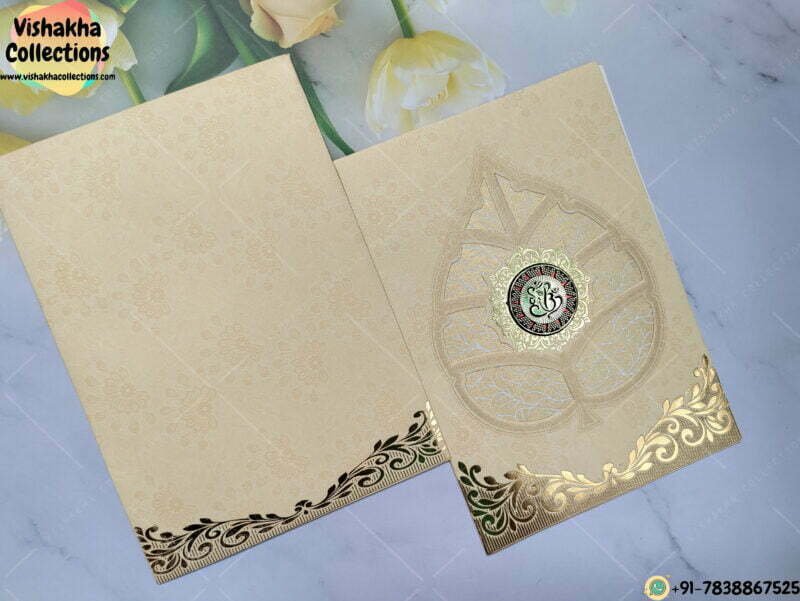 Designer Premium Customized Wedding Invitation Cards - VC-K5591