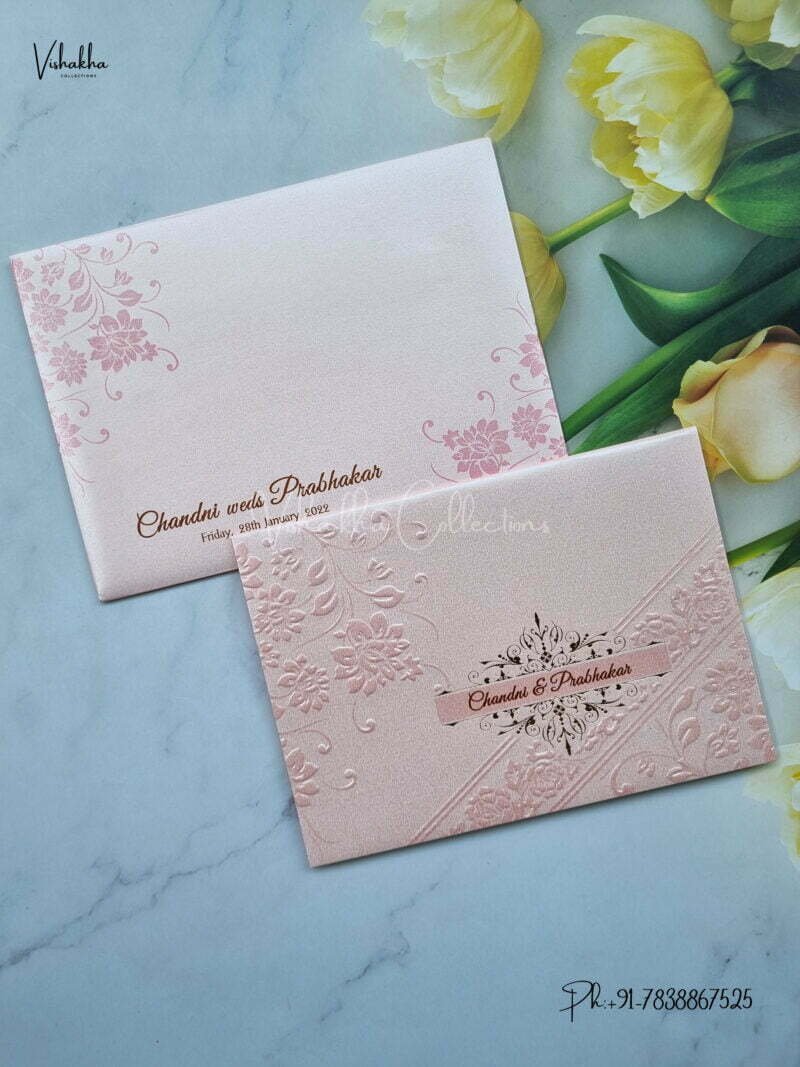 Designer Premium Customized Wedding Invitation Cards - MT224