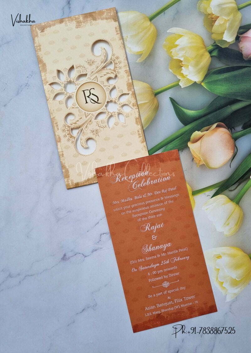 Designer Premium Customized Wedding Invitation Cards – EJ0181