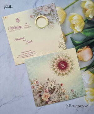 Designer Premium Customized Wedding Invitation Cards – EJ0114