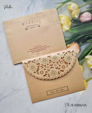 Designer Premium Customized Wedding Invitation Cards – EJ0526
