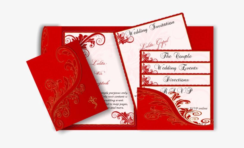 Indian Wedding Card Design