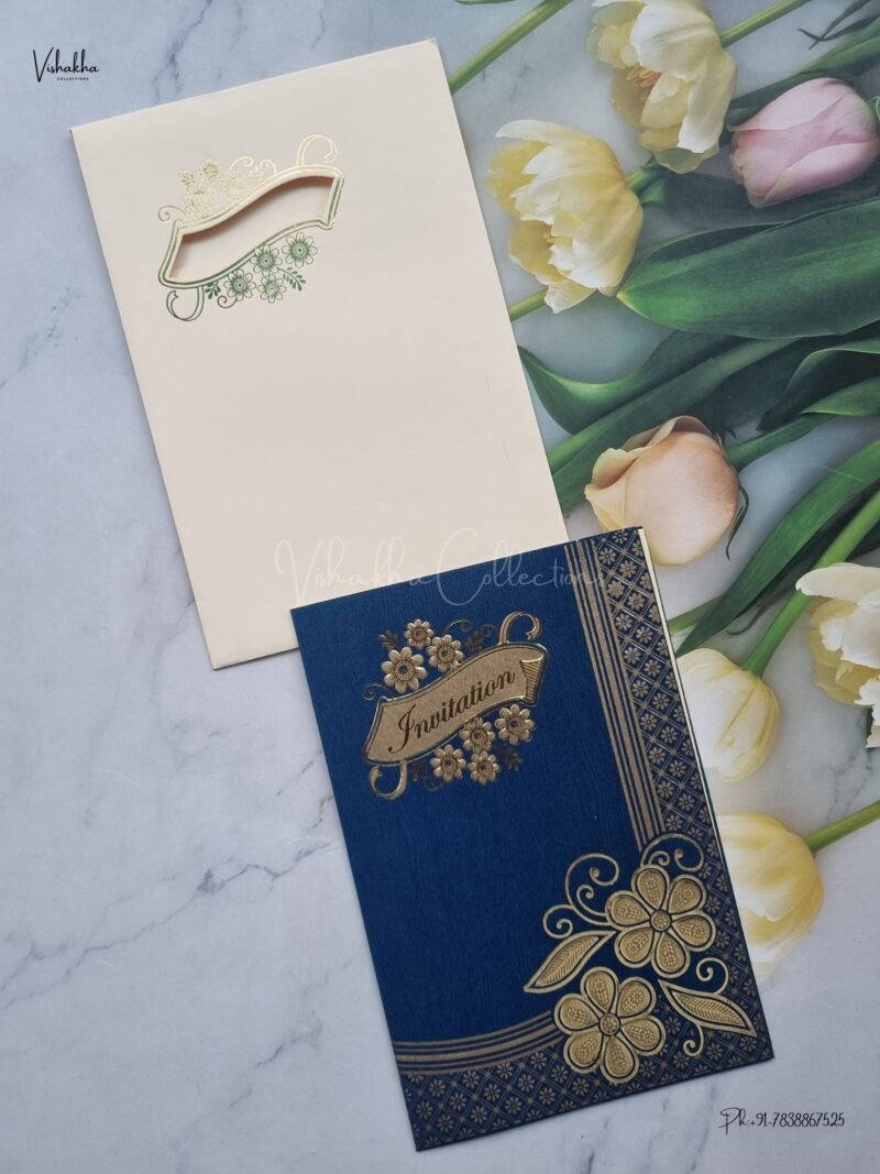 Designer Premium Customized Wedding Invitation Cards - B-104