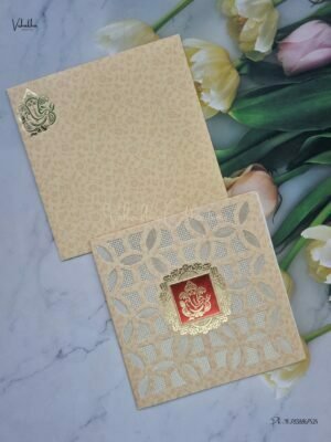 Designer Premium Customized Wedding Invitation Cards - B-133