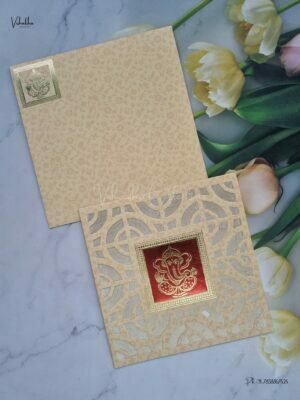 Designer Premium Customized Wedding Invitation Cards - B-135