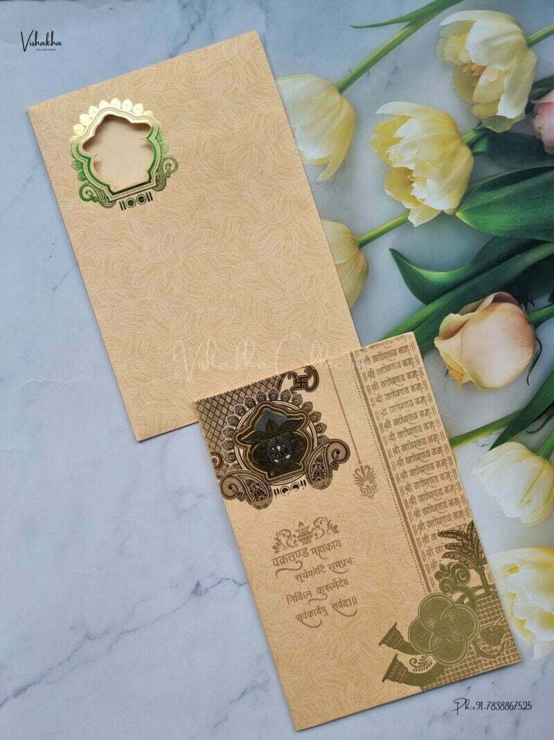 Designer Premium Customized Wedding Invitation Cards - B-173