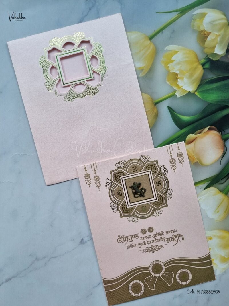 Designer Premium Customized Wedding Invitation Cards - B-176