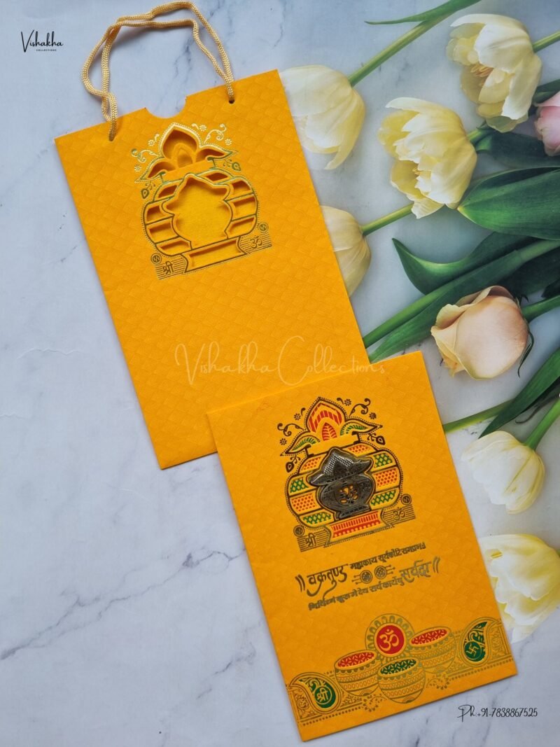 Designer Premium Customized Wedding Invitation Cards - B-182