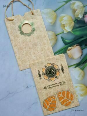 Designer Premium Customized Wedding Invitation Cards - B-195