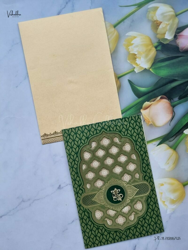 Designer Premium Customized Wedding Invitation Cards - B-198