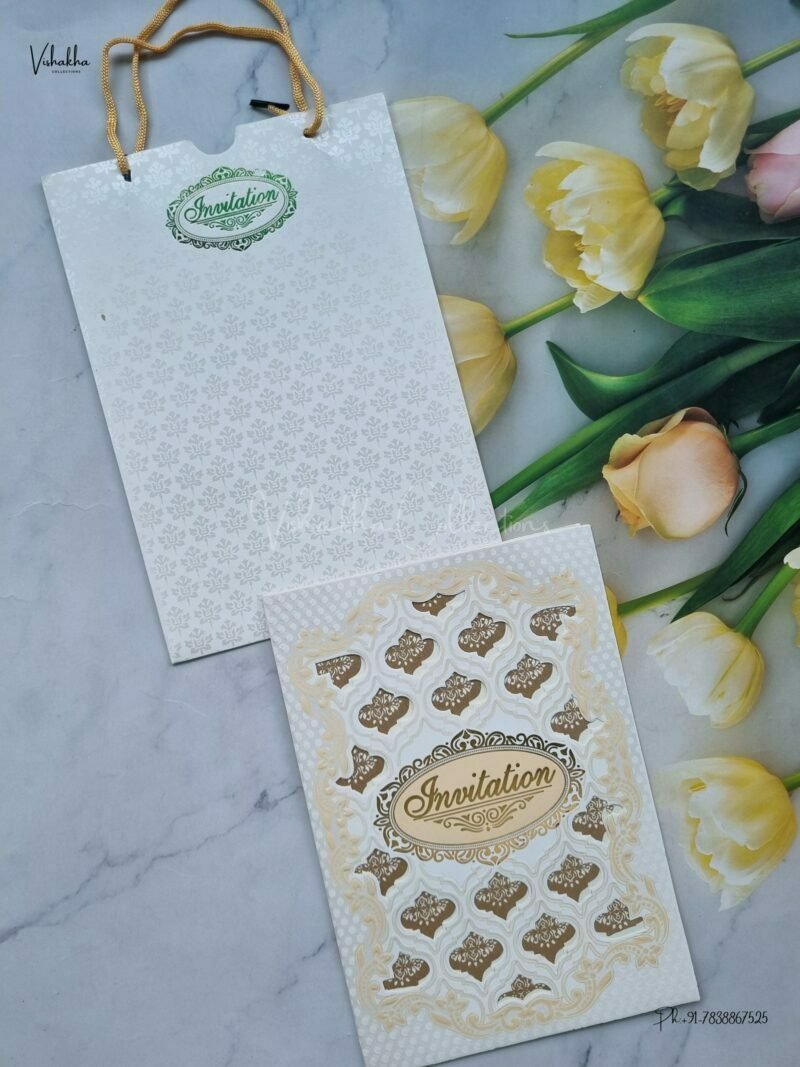 Designer Premium Customized Wedding Invitation Cards - B-202