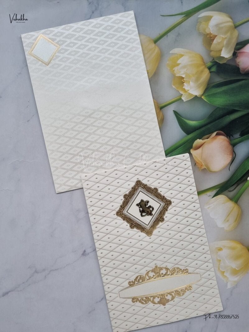 Designer Premium Customized Wedding Invitation Cards - B-216
