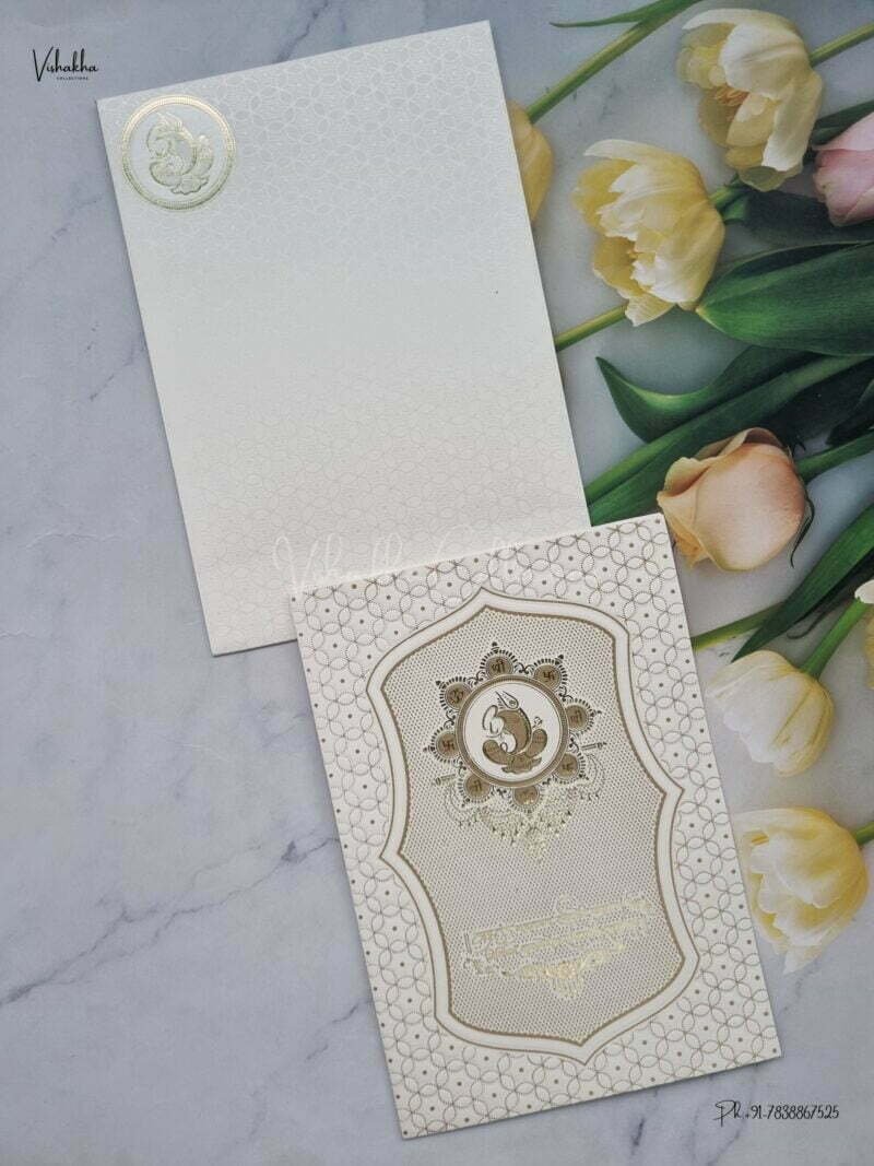 Designer Premium Customized Wedding Invitation Cards - B-219