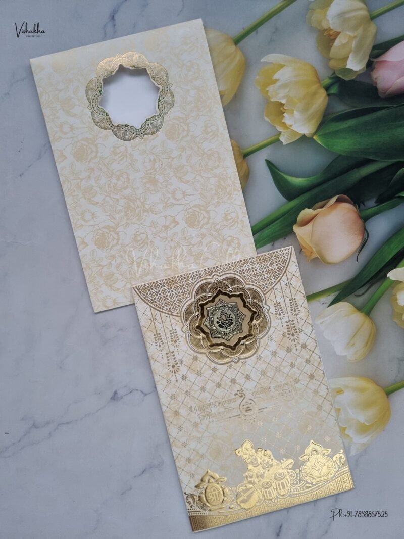 Designer Premium Customized Wedding Invitation Cards - B-228