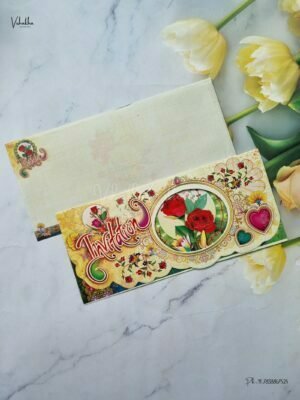 Designer Premium Customized Wedding Invitation Cards - B-027