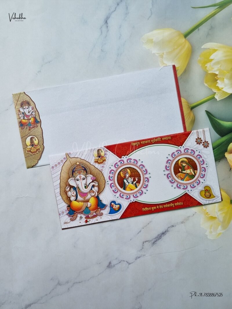 Designer Premium Customized Wedding Invitation Cards - B-029