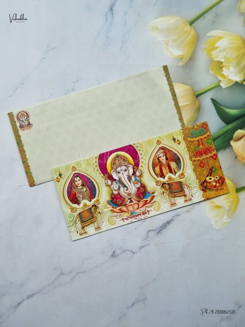 Designer Premium Customized Wedding Invitation Cards - B-030