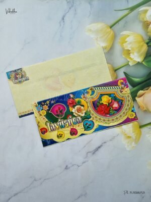 Designer Premium Customized Wedding Invitation Cards - B-031