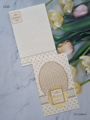 Designer Premium Customized Wedding Invitation Cards - B-058