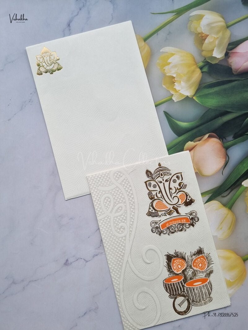 Designer Premium Customized Wedding Invitation Cards - B-071