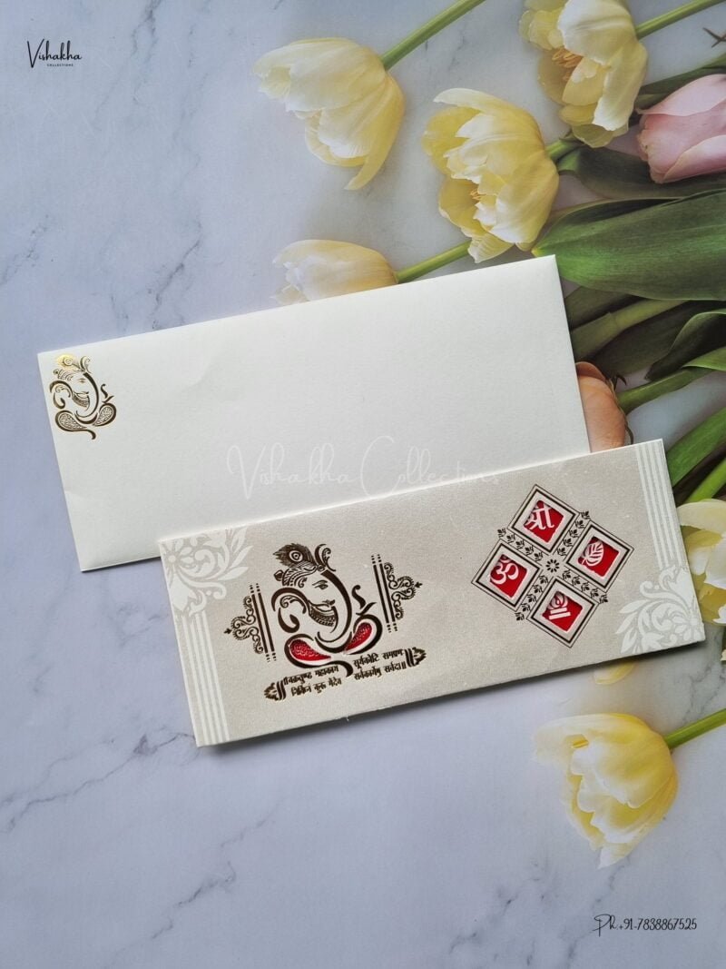 Designer Premium Customized Wedding Invitation Cards - SCH-001
