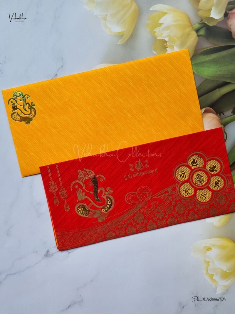 Designer Premium Customized Wedding Invitation Cards - SCH-007